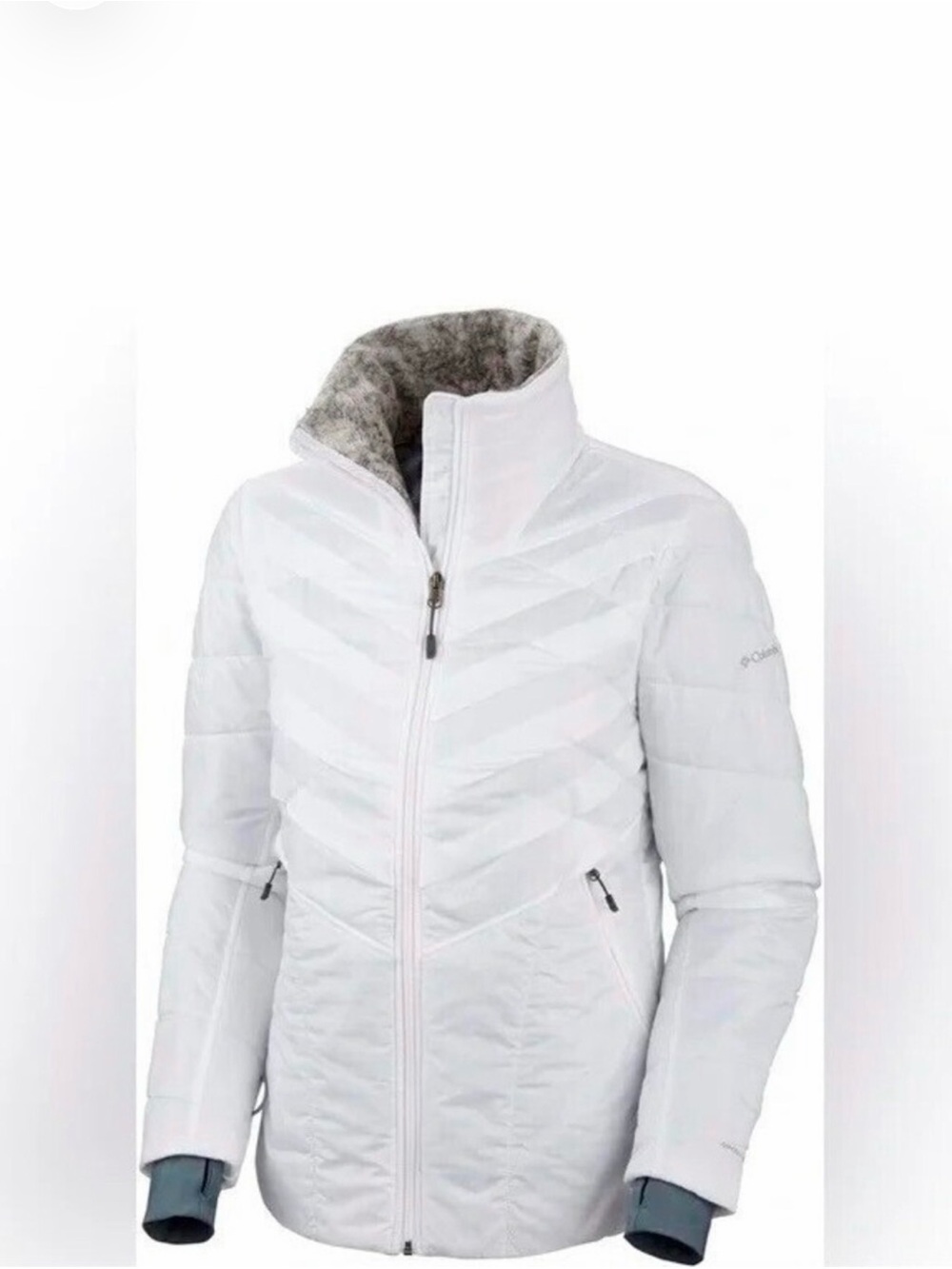 Columbia Kaleidoslope II Omni-Heat Jacket Women L White